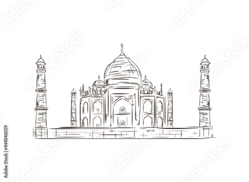 taj mahal temple of india