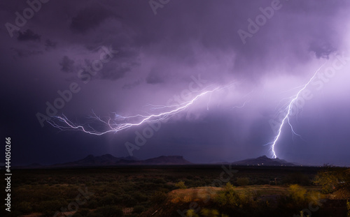 Lightning Over Tombstone photo
