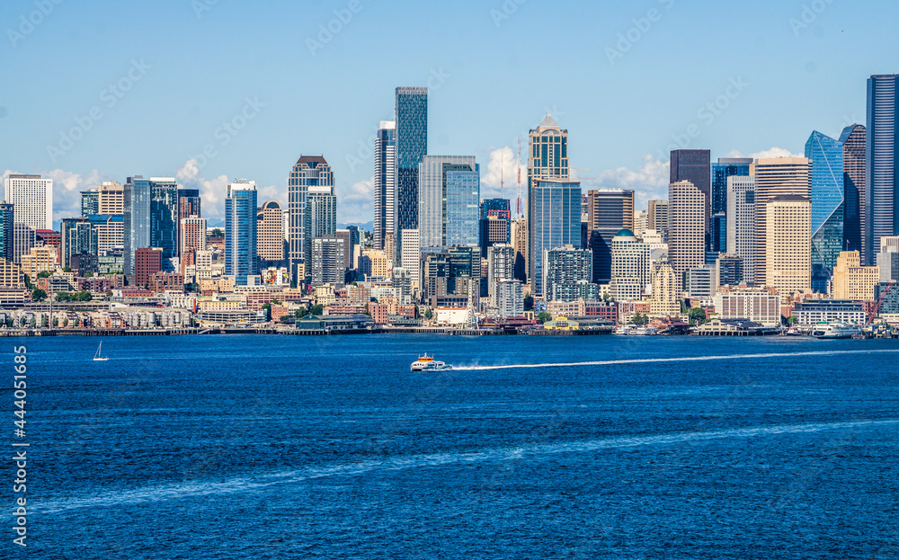 Elliott Bay And Skyline 4 Elliott Bay And Skyline 4