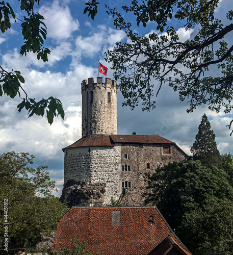 Neu-Bechburg castle. Oensingen, Switzerland. XIII century photo