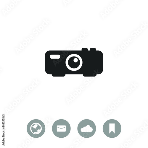Projector vector icon.