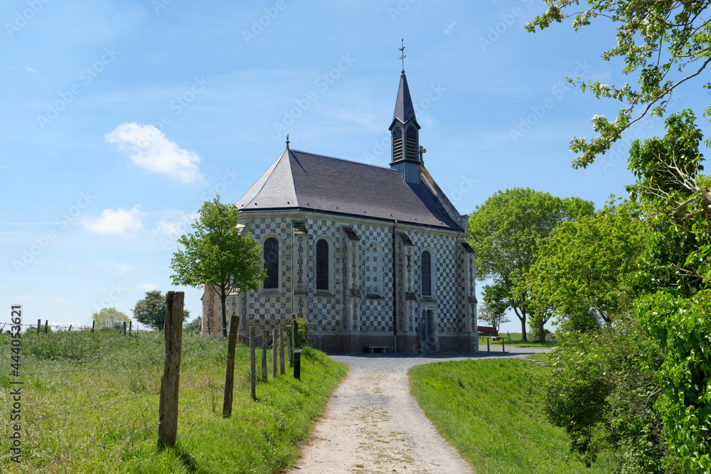 Sailors chapel in Saint-Valery-sur-Somme village