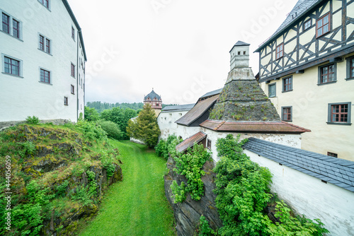 Burgk Castle, picturesquely situated on the banks of the Upper Saale, is a jewel of princely living culture and a cultural centre of East Thuringia photo