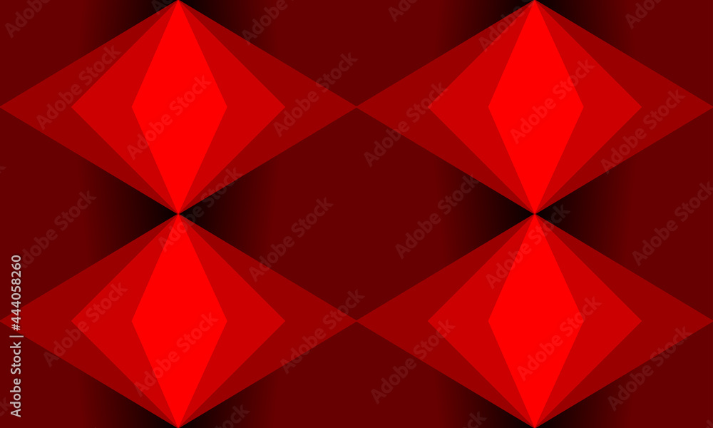 Obraz premium vector set. Modern style red abstract background
