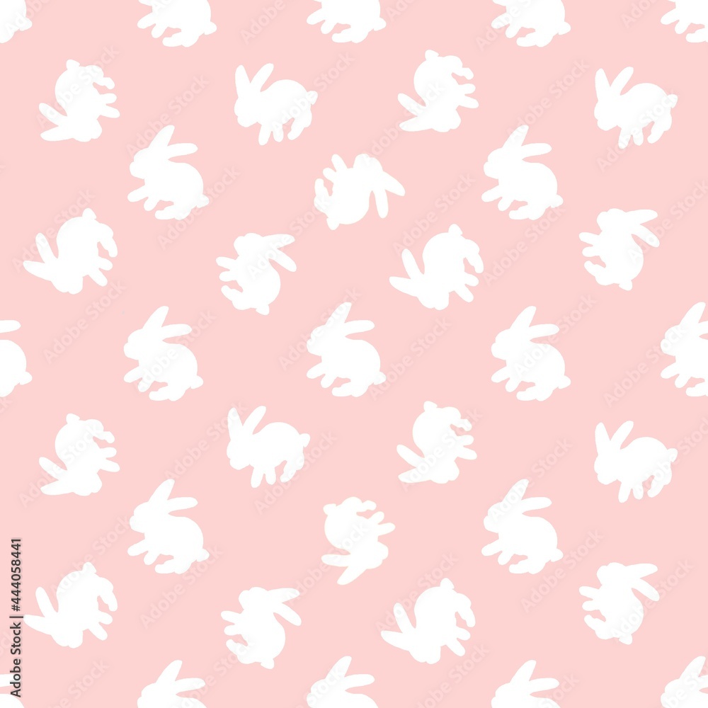 seamless pattern with bunnies seamless pattern with bunnies