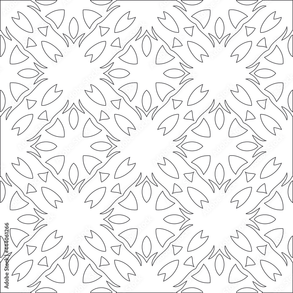 Vector pattern with symmetrical elements . Modern stylish abstract texture. Repeating geometric tiles from striped elements. pattern. Vector pattern with symmetrical elements . Modern stylish abstract texture. Repeating geometric tiles from striped elements. pattern.