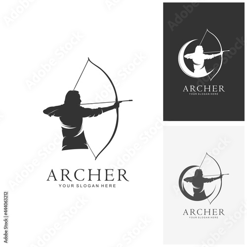 

Creative archery design concepts, illustrations, vectors
