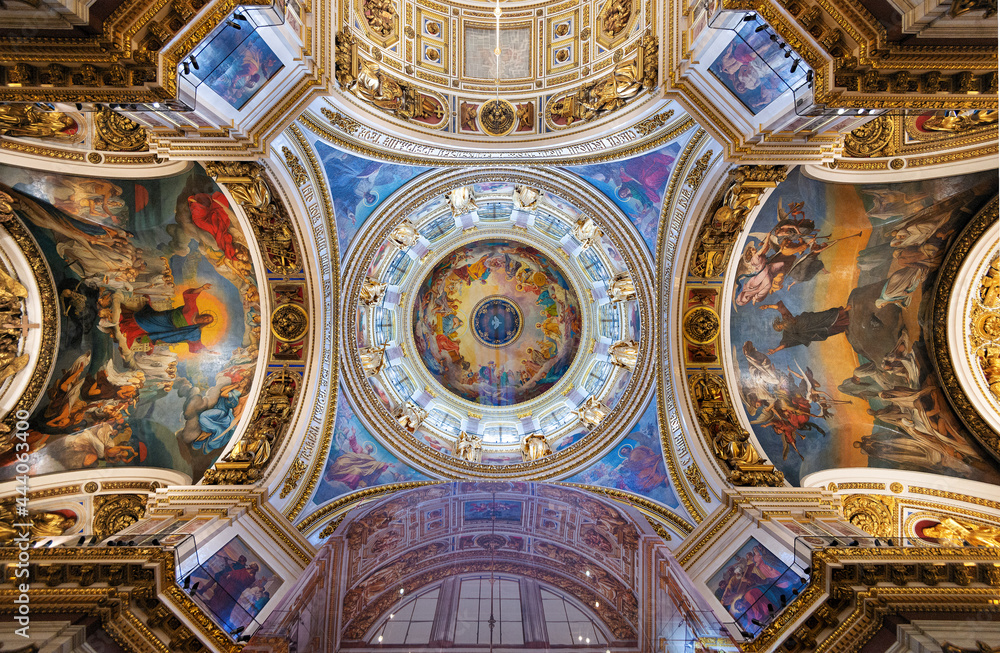 St Isaac's Cathedral - Russia - obrazy, fototapety, plakaty 