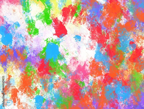 Defocused abstract texture background. Blurred pastel gradient illustration © Nalinee