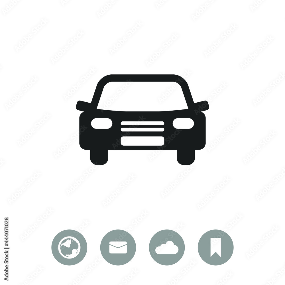 Car icon vector illustration.
