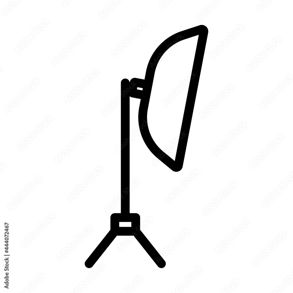 Icon Of Softbox Light Icon Of Softbox Light