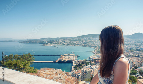 A view from a hill in Kusadasi © Milos