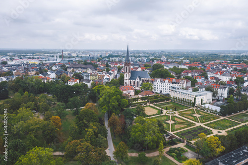 Obraz na płótnie Park in Darmstadt, Germany w salonie