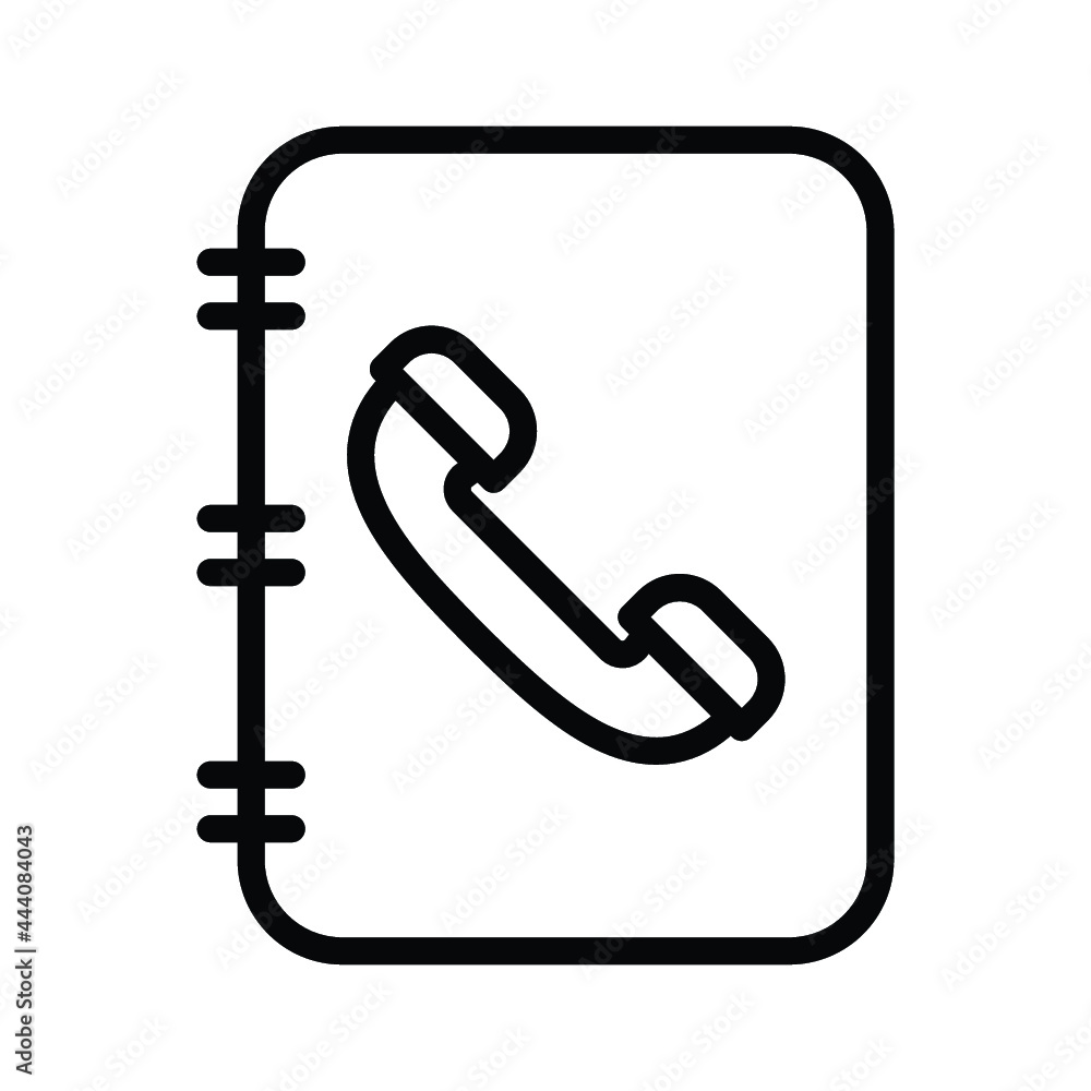 Phone book icon Phone book icon
