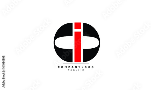  Alphabet OI , IO  initial Letter Monogram Icon Logo vector illustration
 photo