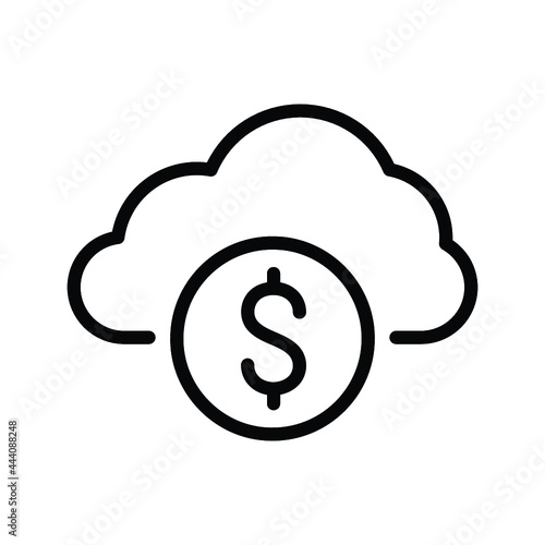 Cloud Donation Icon