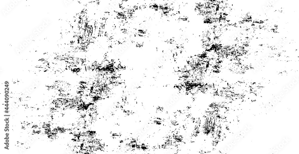 Rough black and white texture vector. Distressed overlay texture. Grunge background. Abstract textured effect. Vector Illustration. Black isolated on white background. EPS10