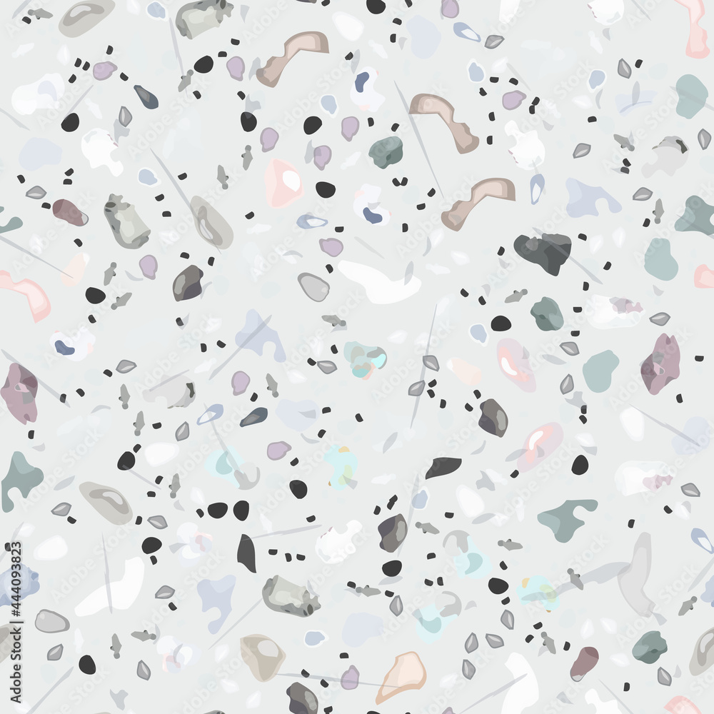 Terrazzo Texture Vector. Flooring Seamless Pattern Terrazzo Texture Vector. Flooring Seamless Pattern