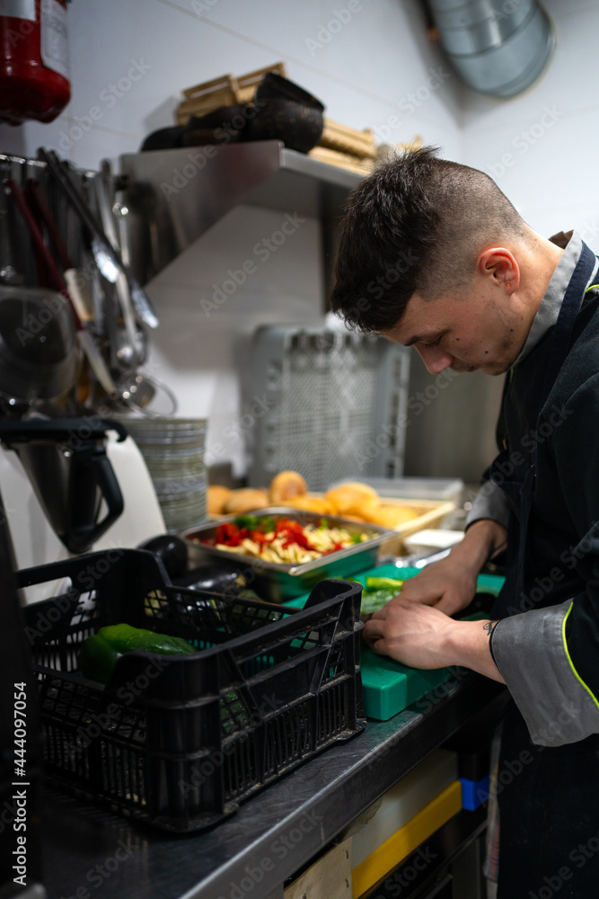 Professional Cook In A Restaurant Professional Cook In A Restaurant