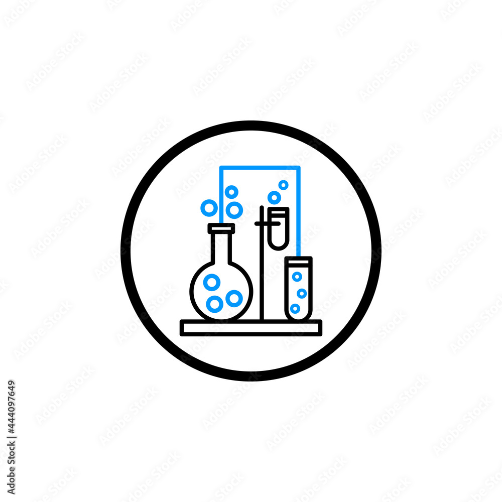 creative medical lab icon creative medical lab icon