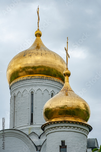 Photography The ensemble of the Borisoglebsky Monastery in Dmitrov, known since 1472, is a u