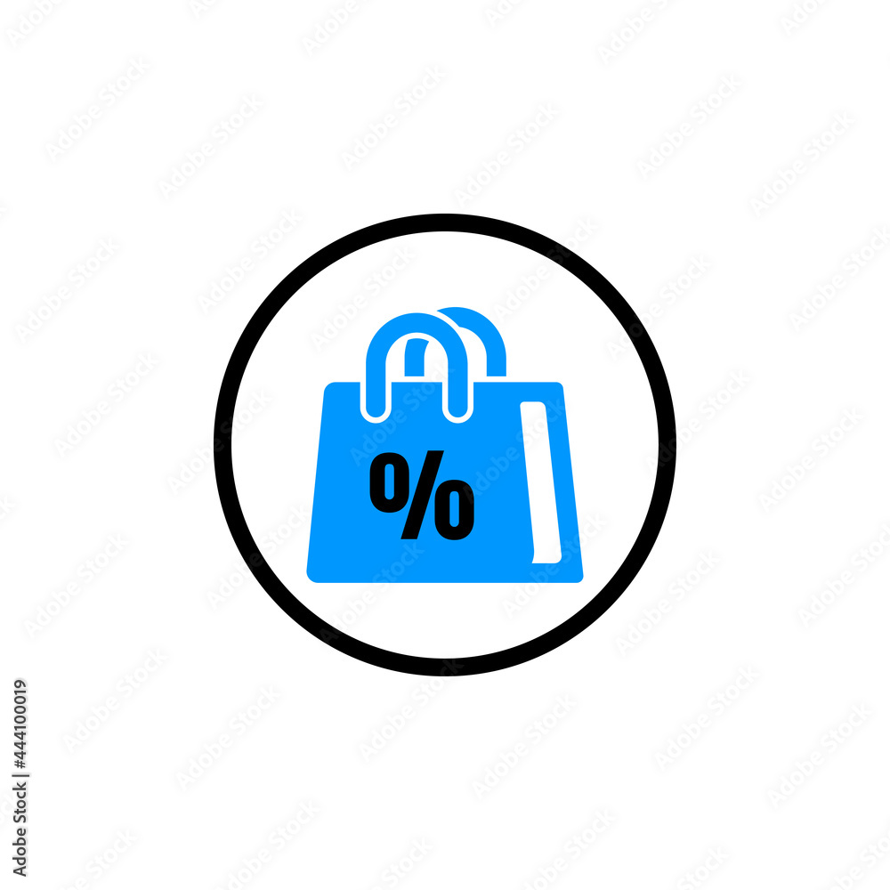 Online, shopping, bag, sale, web, ecommerce icon