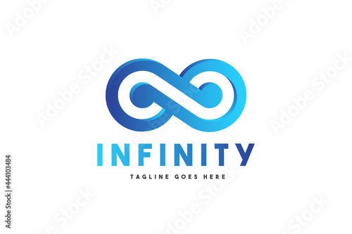 
Infinity Design Infinity Logo. Usable for Business Logo. Flat Vector Logo Design Template Element.