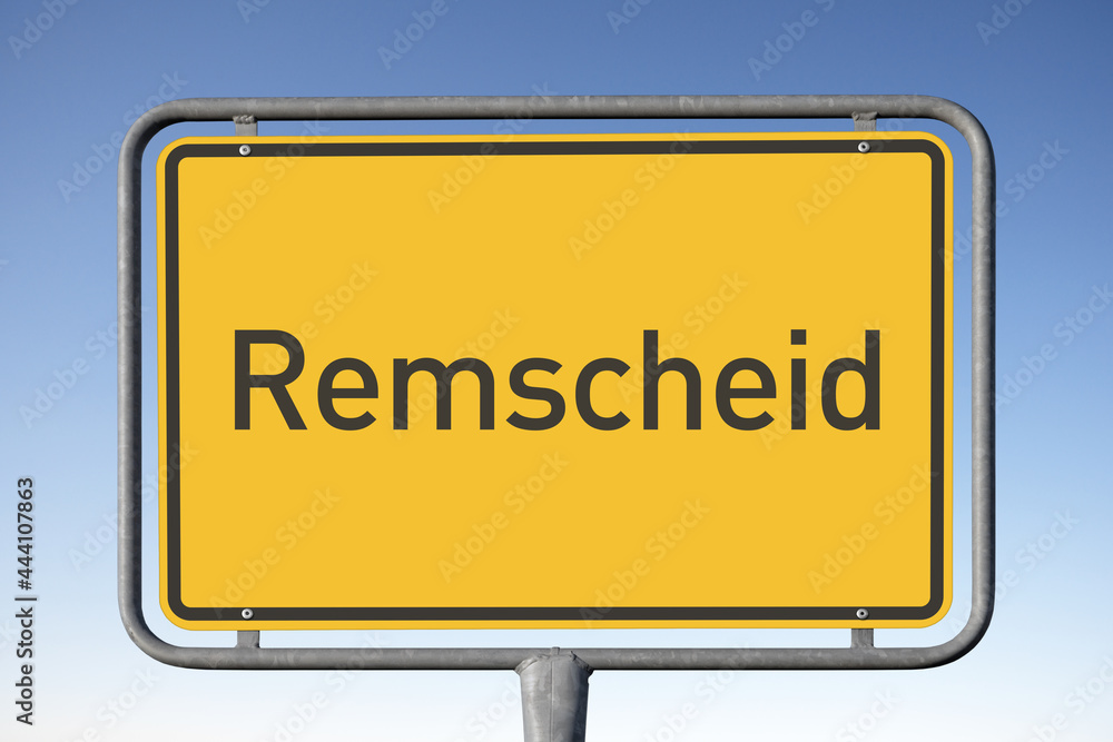 Remscheid, Ortstafel, (Symbolbild) Remscheid, Ortstafel, (Symbolbild)