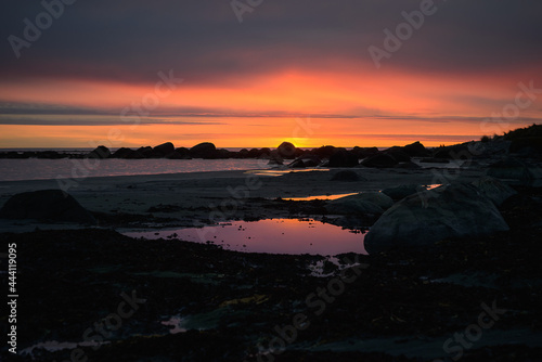 Sunset   Naerland beach