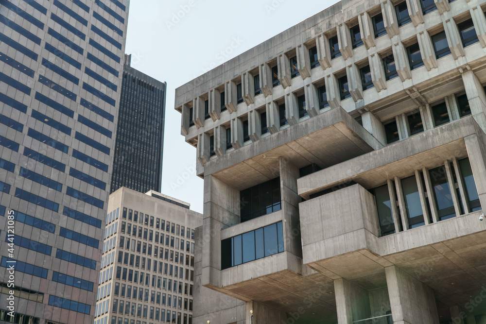 Obraz premium Boston Downtown Architecture