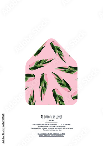 A1 Euro Flap Liner Template	
