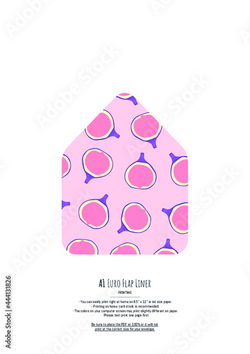 A1 Euro Flap Liner Template	
