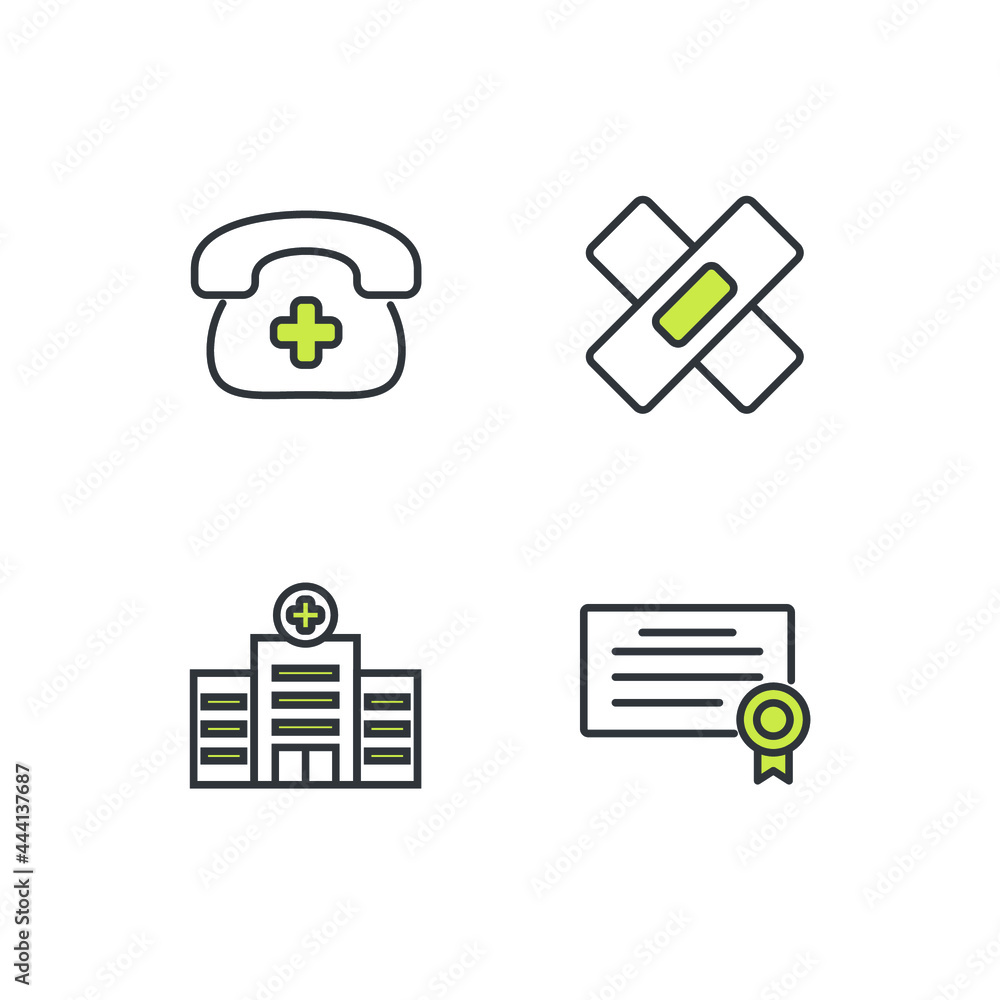 medical set icon, isolated medical set sign icon, vector illustration medical set icon, isolated medical set sign icon, vector illustration