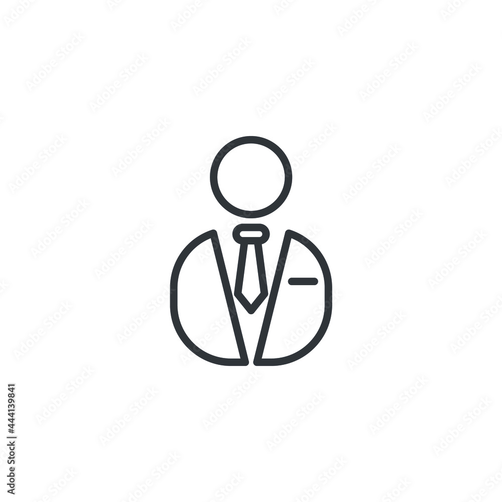 Obraz premium people icon, isolated people sign icon, vector illustration