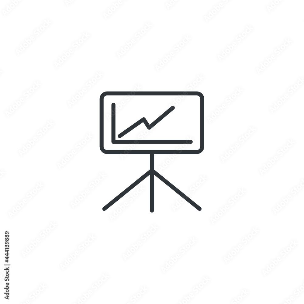 presentation icon, isolated presentation sign icon, vector illustration presentation icon, isolated presentation sign icon, vector illustration
