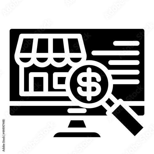 search glyph icon