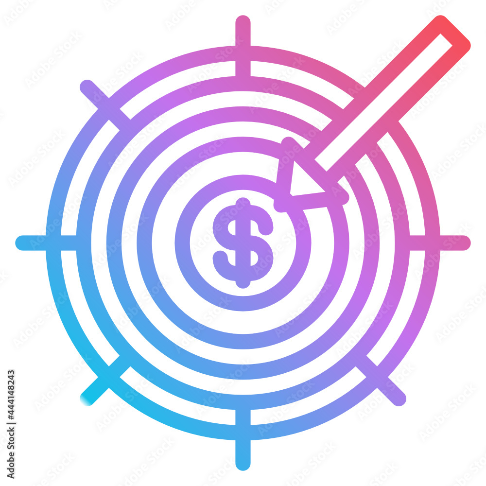 target gradient icon