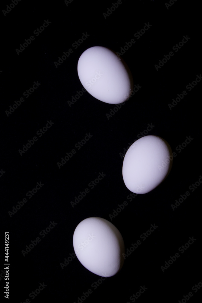 egg on black egg on black