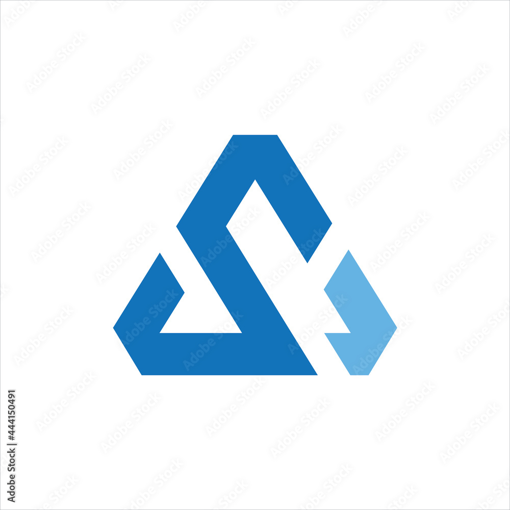 creative vector simple logo design initial as creative vector simple logo design initial as