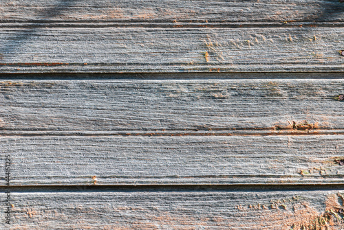 Old wooden board or boards. Faded with age. photo
