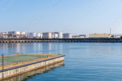 Shiofuki Breakwater, nationally designated important cultural property, Yokkaichi, Mie, Japan