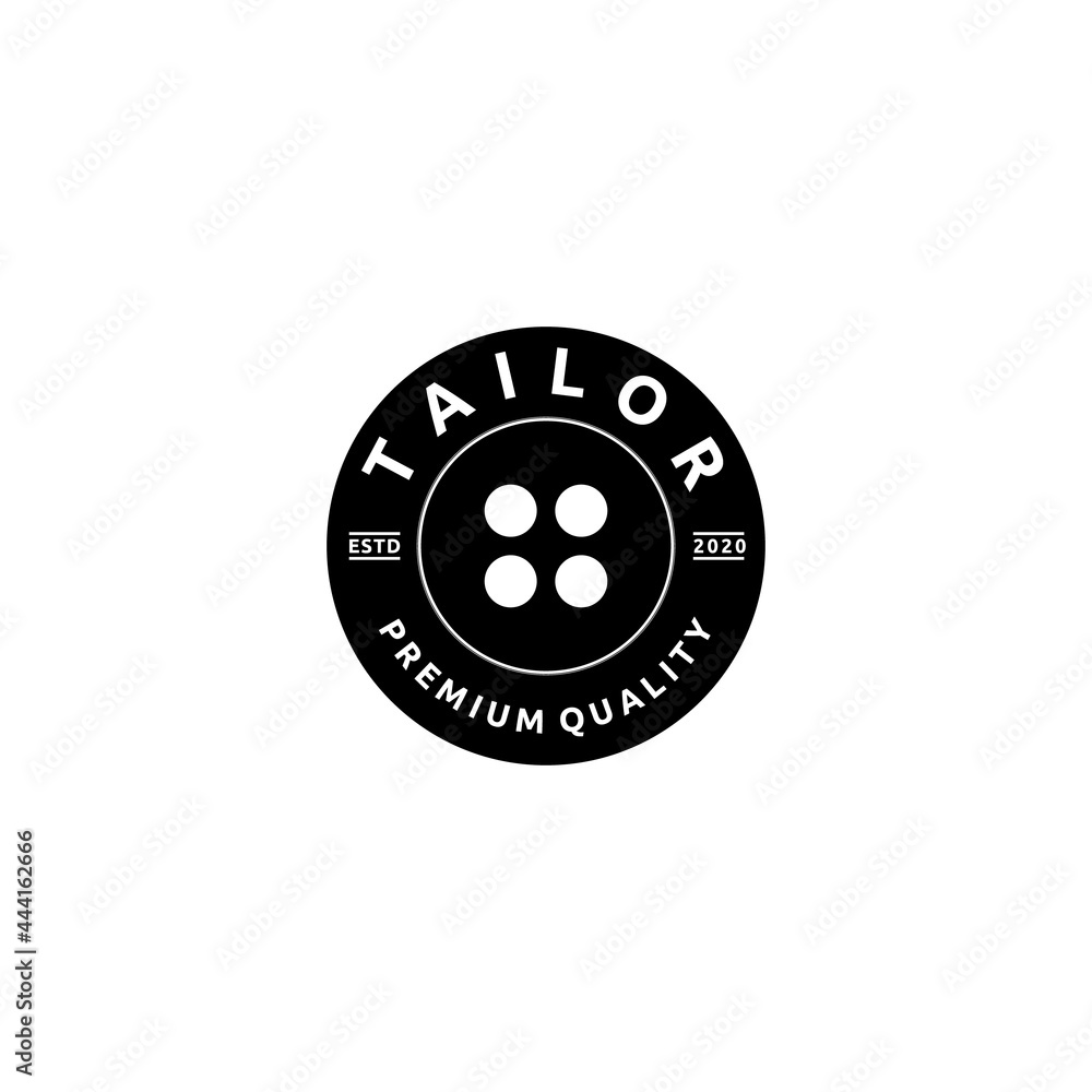 Tailor's Needle Vector Logo Design, Icon, Textile Emblem, Clothes Label Tailor's Needle Vector Logo Design, Icon, Textile Emblem, Clothes Label