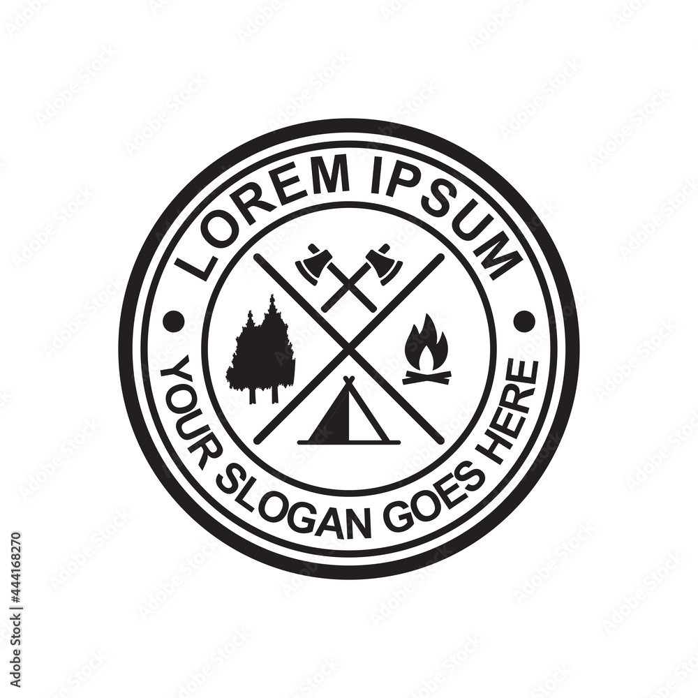 camping logo , adventure logo vector camping logo , adventure logo vector