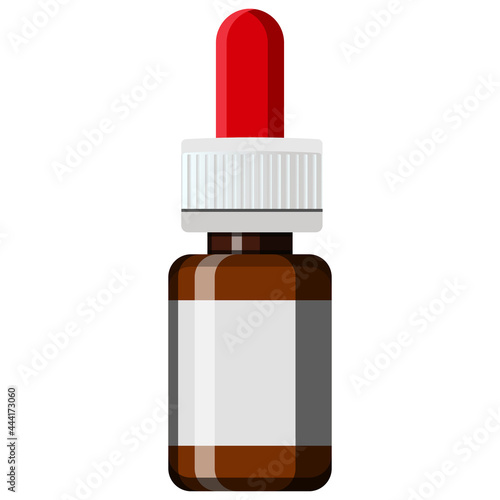 Nasal drops to ease breathing during allergy and illness. concept Otolaryngology treatment rhinitis, allergies. Nasal drops to ease breathing during allergy and illness.
