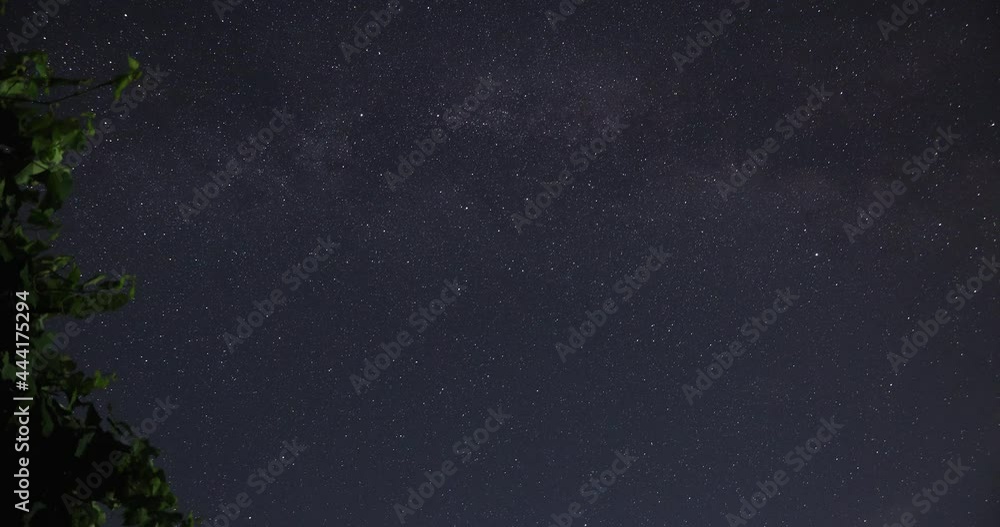 Long Exposure Time Lapse Image Of The Milky Way During Night Time - time lapse Long Exposure Time Lapse Image Of The Milky Way During Night Time - time lapse