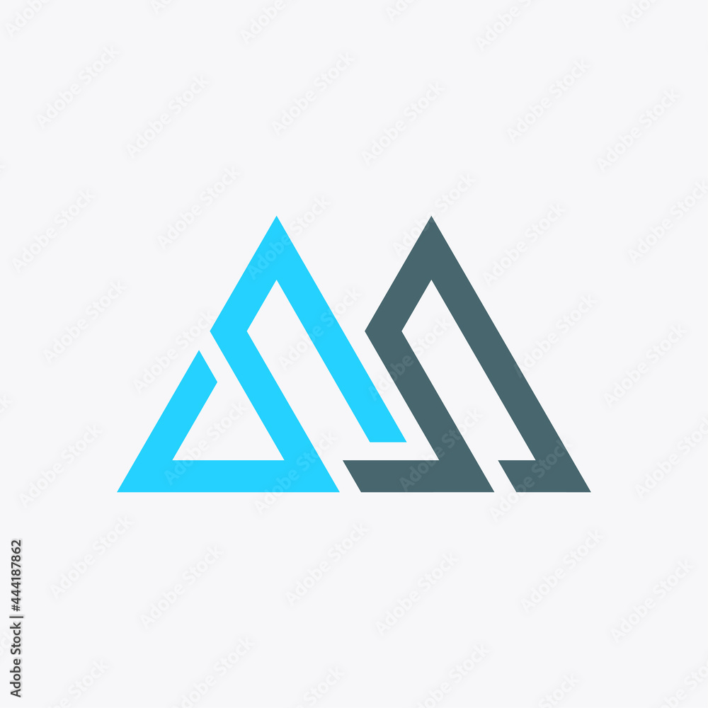 SS letters arranged to form mountains. Simple and attractive mountain logo. Suitable for outdoor sports wear products, but also great for businesses consulting, financial accounting companies, etc. SS letters arranged to form mountains. Simple and attractive mountain logo. Suitable for outdoor sports wear products, but also great for businesses consulting, financial accounting companies, etc.