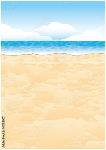 海　浜辺　バカンス　リゾート　背景