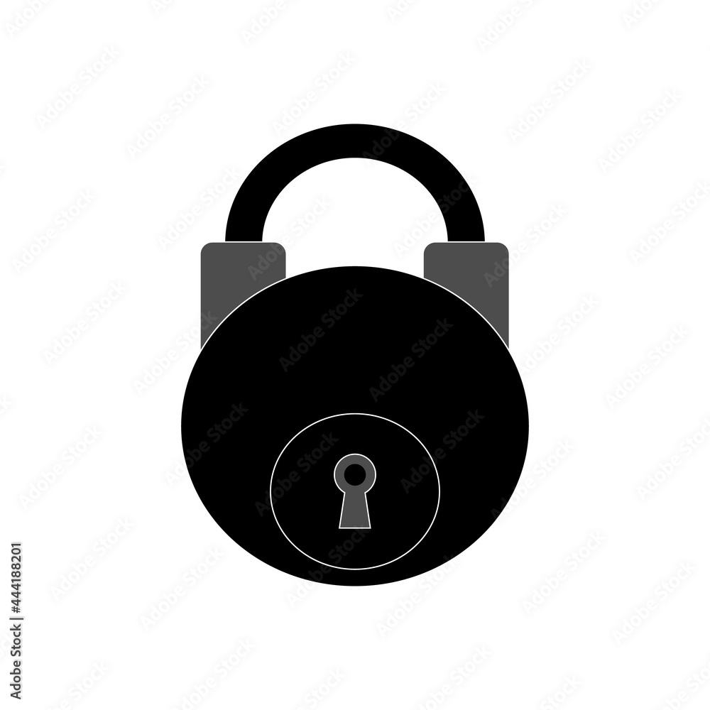 The silhouette of the castle, a good protection for the house on a white background. The silhouette of the castle, a good protection for the house on a white background.