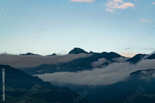 mountains in the fog © Martin Cavallero