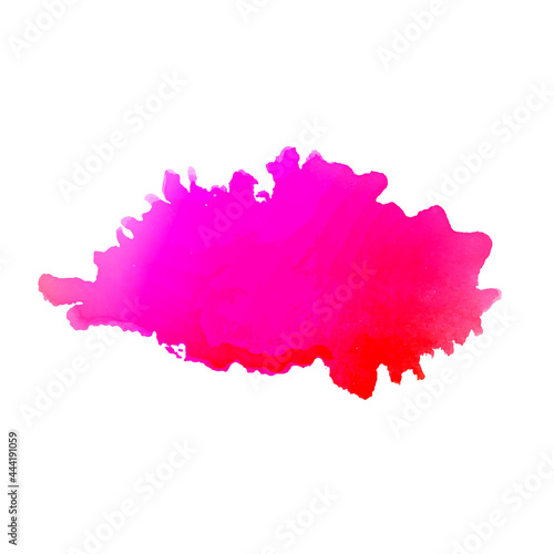 watercolor pink and red background hand paint splash art pattern illustration background vector